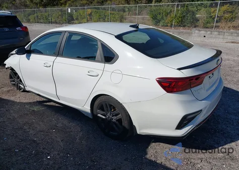 2021 Kia Forte Gt-Line from USA, damaged, VIN 3KPF34AD4ME332787